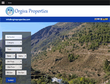 Tablet Screenshot of orgivaproperties.com